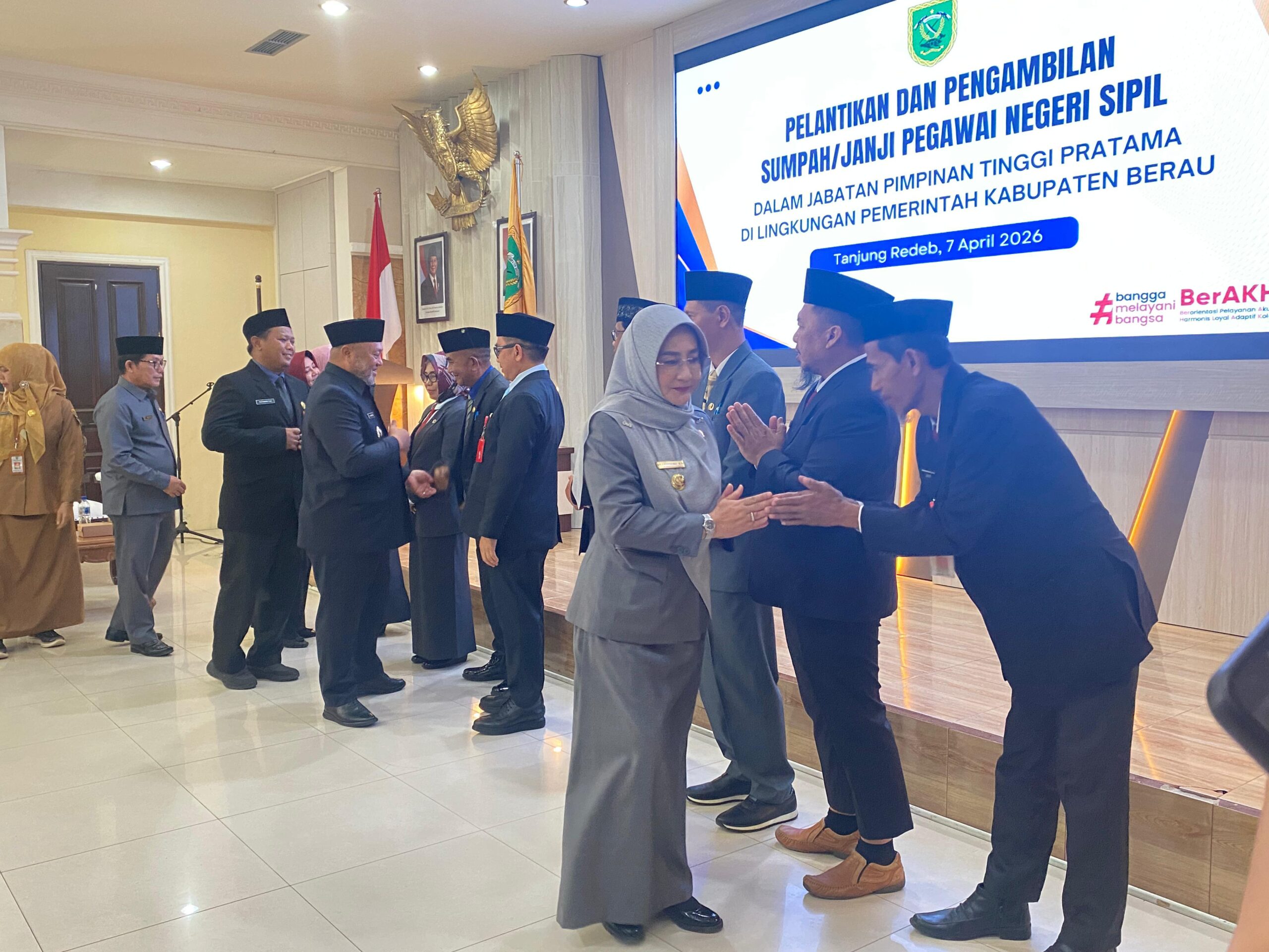 Empat Kursi Kepala OPD Berau Kosong Usai Rotasi Besar-Besaran