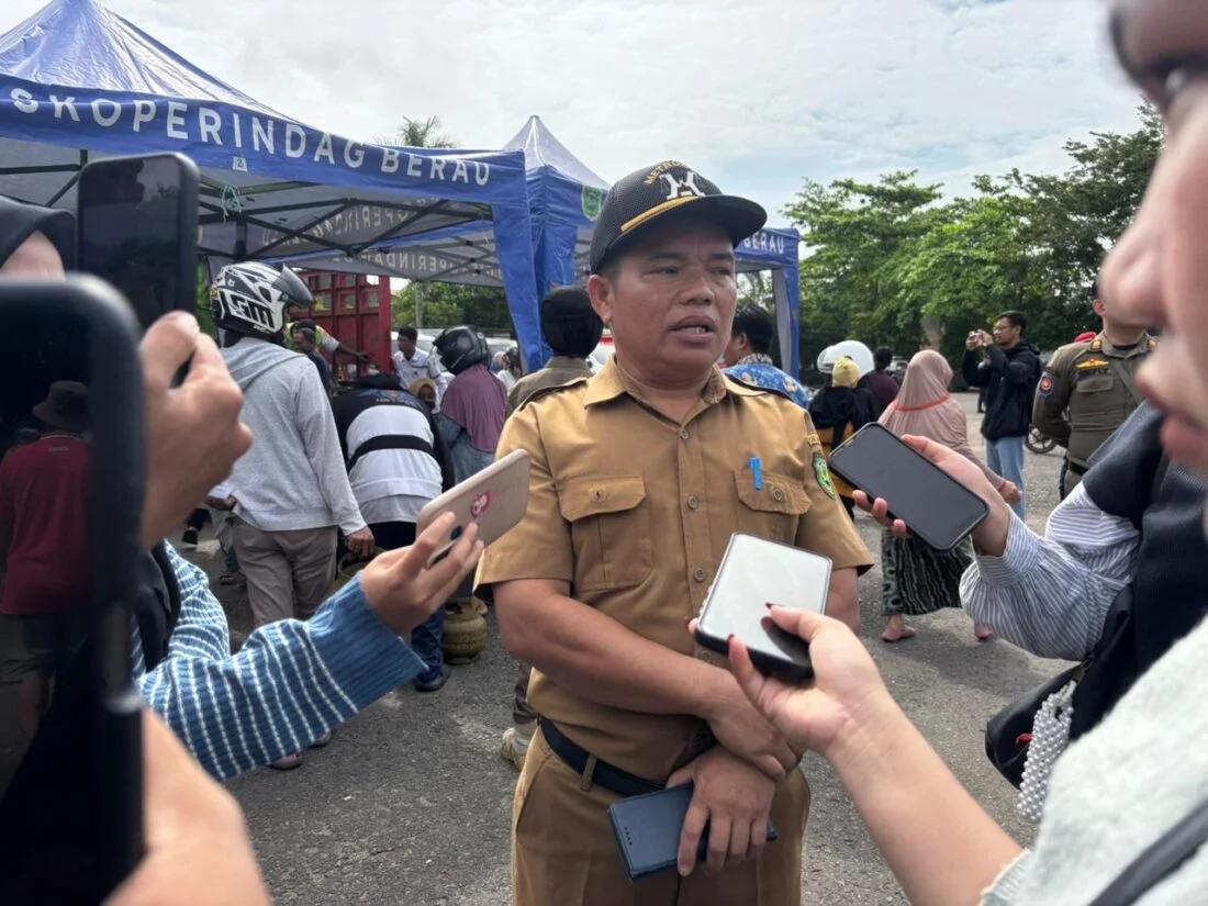 Atasi Kelangkaan LPG 3 Kg di Berau, Diskoperindag Sidak SPBE Maluang dan Gelar Operasi Pasar Massal