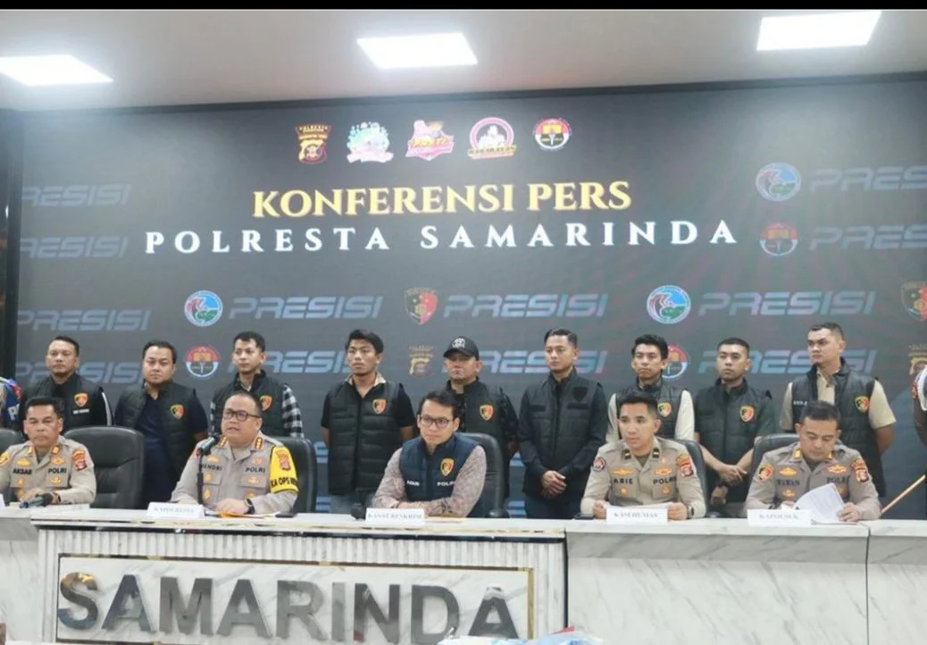Polresta Samarinda Ungkap Pembunuhan Berencana Sempaja Utara: Motif Sakit Hati dan Perencanaan Matang Sejak Januari