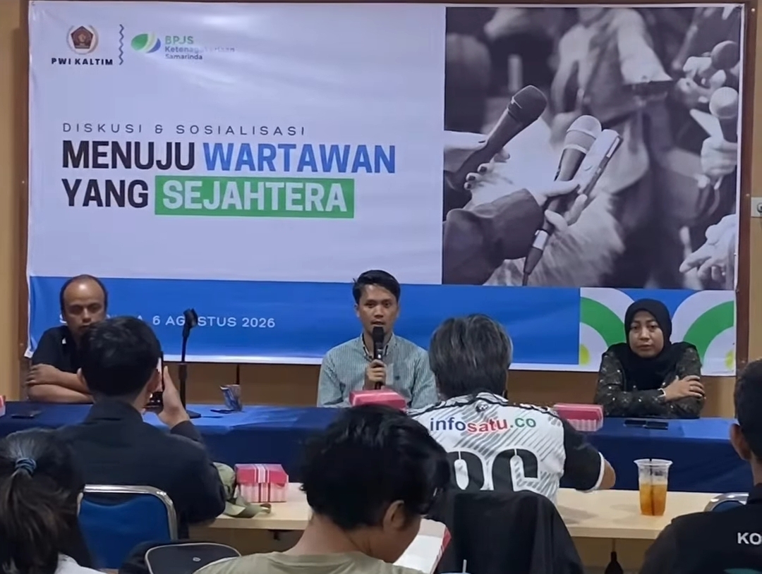PWI Kaltim Dorong Perlindungan Wartawan, BPJS Ketenagakerjaan Dinilai Jadi Penopang Kesejahteraan